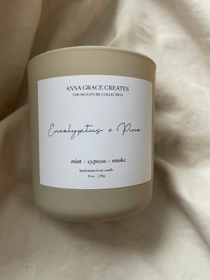 EUCALYPTUS + PINE CANDLE